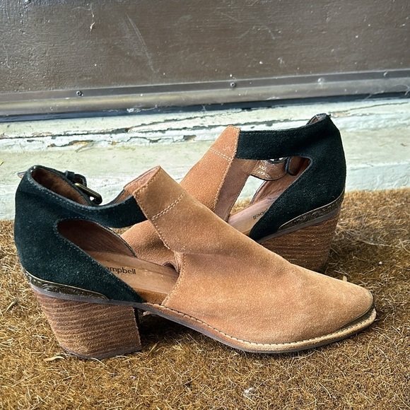 Jeffery Campbell Woodruff Cutout Ankle Booties Anthropologie Boho Sz 9 - Picture 8 of 16